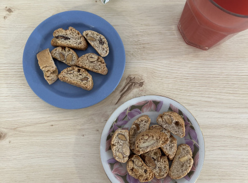 Le Pain d'Hervé - 1kg de Cantuccini aux Amandes Faits Maison