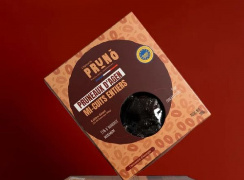 Pruno - Pruneaux d’Agen Mi-Cuits Entiers IGP – Boîte 500g