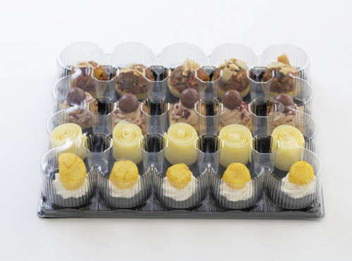 La Boutique Saveurs Cristal - Carton de 6 Plateaux apéritif Jupiter - 6x20 bouchées Traiteur salées - 4 recettes différentes