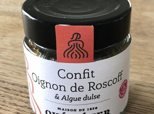 Maison Quéméner - Confit d'Oignon de Roscoff AOP &  algue Dulse x 16 pots