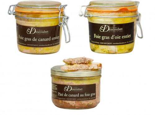 La ferme Descoubet - Offre Foie gras entier de canard et d'oie