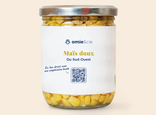 Omie - Maïs en bocal - 420 g