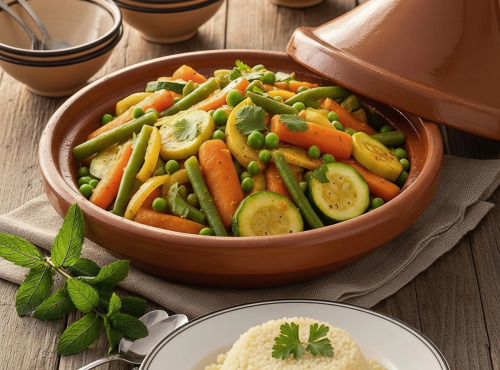 Le Paradis d'Escargot - Tajine végétarien pour 5 personnes