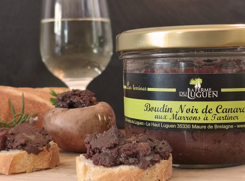 La Ferme du Luguen - Boudin Noir De Canard À Tartiner 120 g