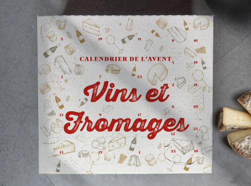 Fromage Gourmet - [Précommande] Calendrier Fromages & Vins - Le Régal des épicuriens