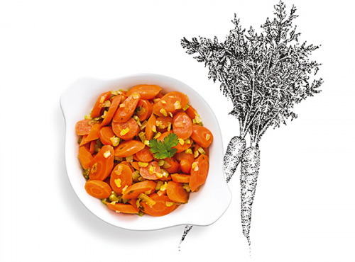 La Brouette - Pour 2 Pers. - Sauté De Carottes Au Céleri Branche Et À L'estragon Confit