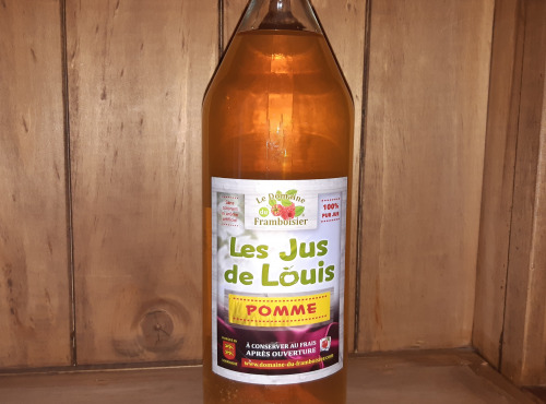 Le Domaine du Framboisier - Jus de Pomme 100% Pur Jus 6 x 1L