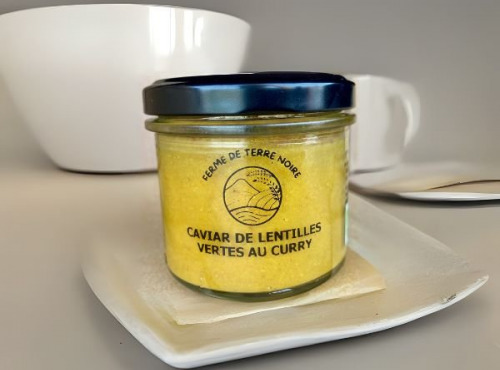 Ferme de Terre Noire - Caviar de lentille au curry 100g