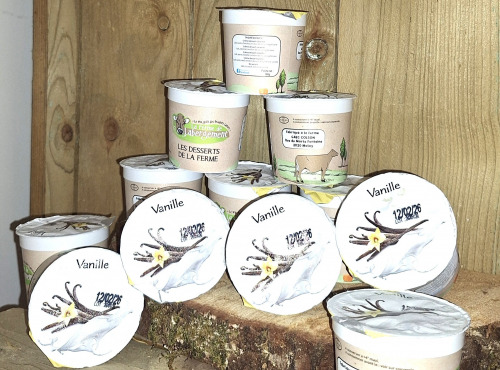 La Ferme de Labergement - Crème dessert Vanille 100 g x 24