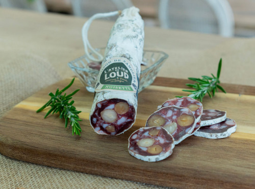 L'Atelier du Loup - Saucisson de Sanglier aux noisettes 200g