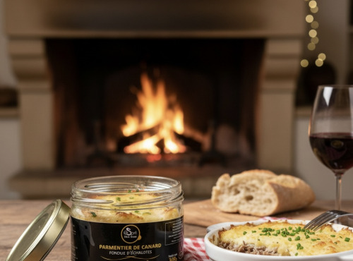 Esprit Foie Gras - PARMENTIER DE CANARD - FONDUE D'ÉCHALOTES - 300 G