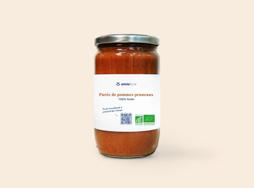 Omie - DESTOCKAGE - Purée pommes pruneaux - 660 g