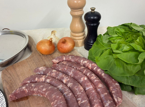 L’Echo Paysan - Chipolatas de porc du Cantal x4