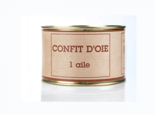 Ferme de la Garrigue Haute - Confit d’oie 380g (1Aile magret)