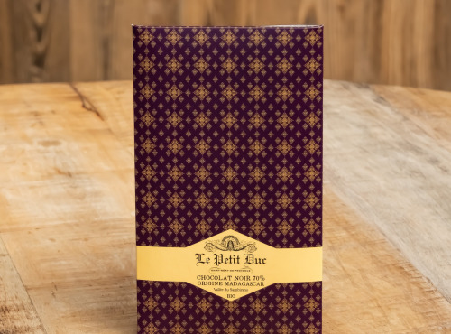 Le Petit Duc - Tablette Chocolat BIO Noir 70% Origine Madagascar