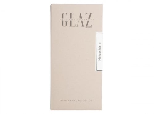 Glaz la chocolaterie de la presqu’île - Tablette chocolat lait Horizon 51%