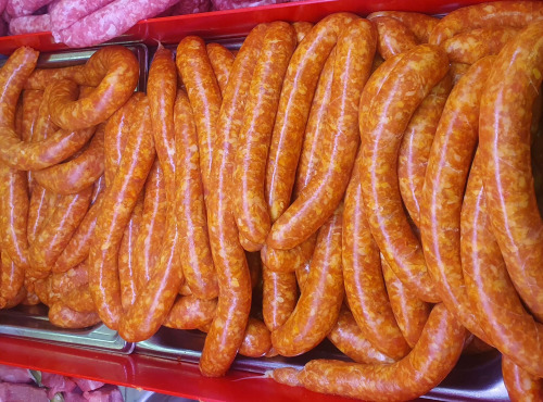 Ferme de la Paumerais - SAUCISSE FRAICHE DE PORC AU CURRY - 1 Kg