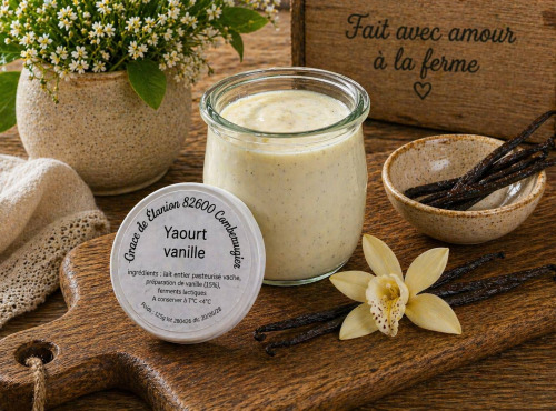 Gaec de l'Elanion - Yaourt À La Vanille 125g