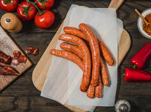 Maison BAYLE - Champions du Monde de boucherie 2016 - 6 Saucisses saveur chorizo Barbecue