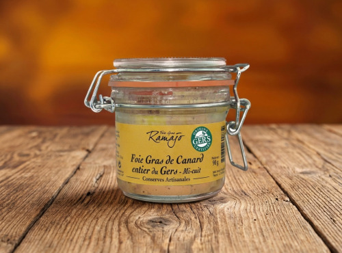 Maison Ramajo - Foie gras de canard IGP Gers entier mi-cuit 90g