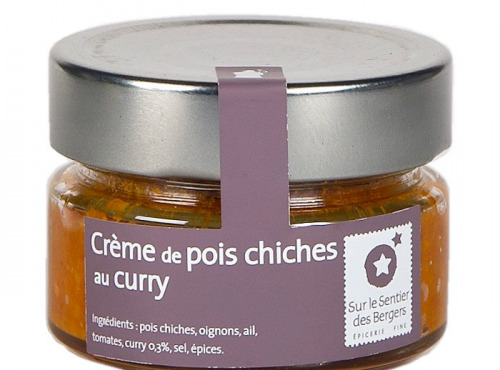 Le sentier des Bergers - Crème de pois chiches au curry
