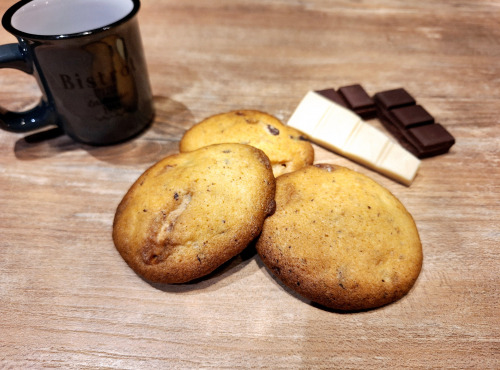 Les Gourmandises de Luline - 6 Cookies DOUBLE chocolat sans gluten/lactose