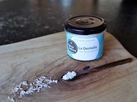 LA FERME DES BALEINES - La Dentelle - Fleur De Sel Extra Fine De L'ile De Ré - 90 G - Terre Saline