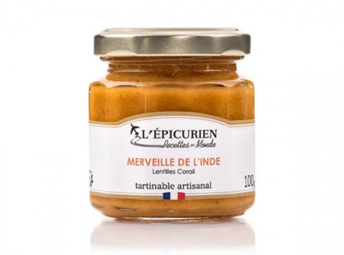 L'Epicurien - Merveille de l'Inde Lentilles Corail, Lait de Coco, Curry 100g