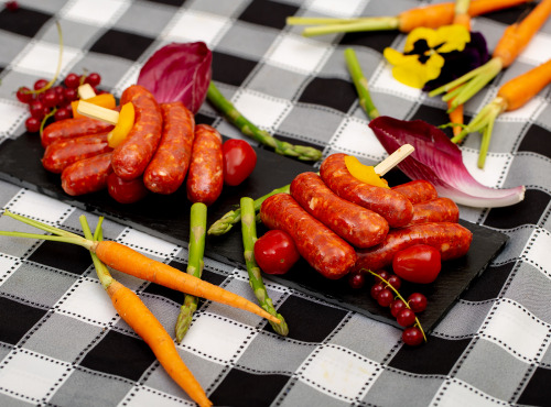 La ferme Grandvillain - Brochettes De Mini Saucisses De Poulet Nature 6 X 120 G
