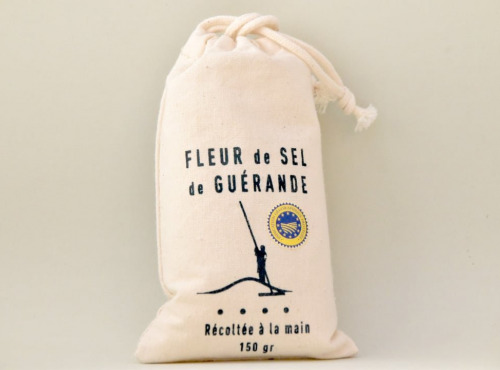 Artisans du Sel - Fleur de Sel de Guérande dans son sachet en coton x 24