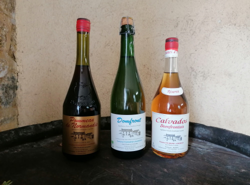 Domaine Fourmond Lemorton - 3 AOP-AOC Normandes : Poirés Domfront, Pommeau de Normandie, Calvados