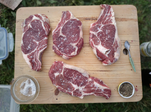 Du bio dans l'assiette - Entrecote de Boeuf Highland Bio