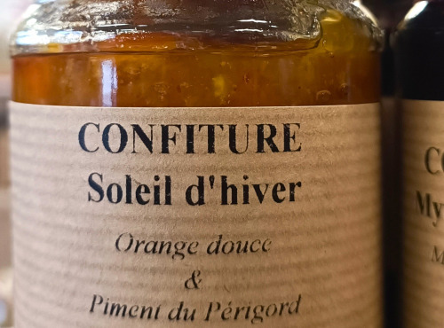 Piments et Moutardes du Périgord - Confiture Soleil d'hiver 200g