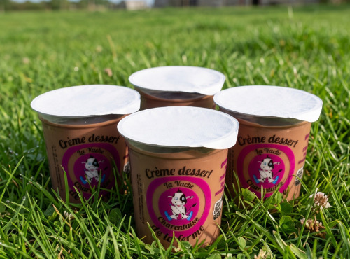 La Vache Charentaise - Lot de 4 Créme Chocolat