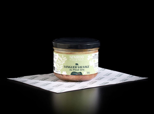 Nemrod - Terrine de Sanglier au Pinot Gris - 12x180g