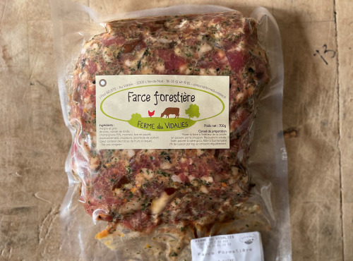 Ferme du Vidalies - [Précommande] Farce forestiere - 700 gr