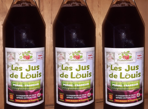 Le Domaine du Framboisier - Jus de Pomme/Framboise 3 x 1L