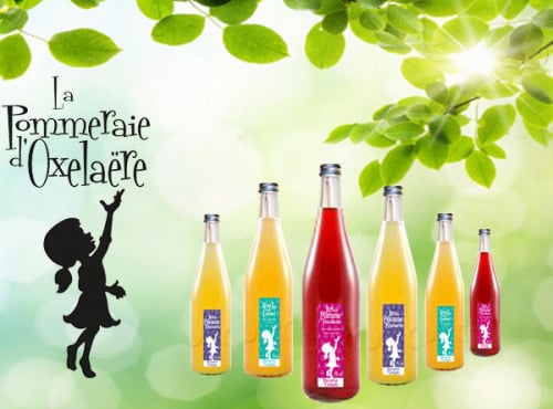 La Pommeraie d'Oxelaëre - Assortiment De Jus De Fruits Et Thé 6 Bouteilles