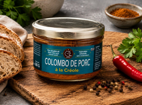 La ferme de Nolwenn - Colombo de Porc à la Créole 360g