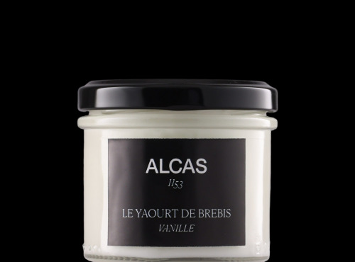 La Ferme d'Alcas - Yaourt à la vanille 100g -- lot de 18 unités