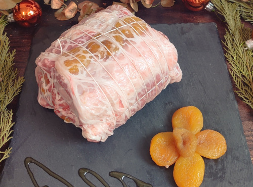 Nature et Régions - Rôti de Porc farci au Miel et Abricots 1kg