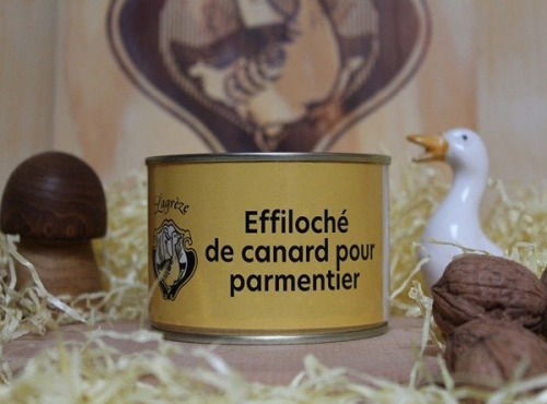 Lagreze Foie Gras - Effiloché de Canard "Pour Parmentier" 12x400g