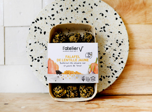 L'Atelier V* - Falafel De Lentille Jaune, Butternut Rôti Et Poivre De Timut