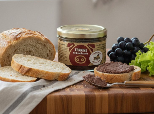La Ferme Durbois - Terrine de boudin noir 180g