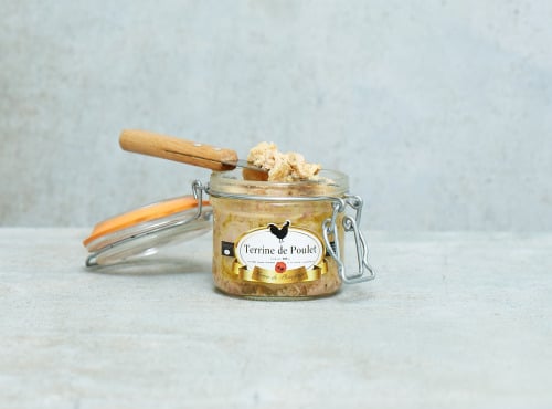 Ferme de Pleinefage - Rillettes de poulet - Bocal 200gr