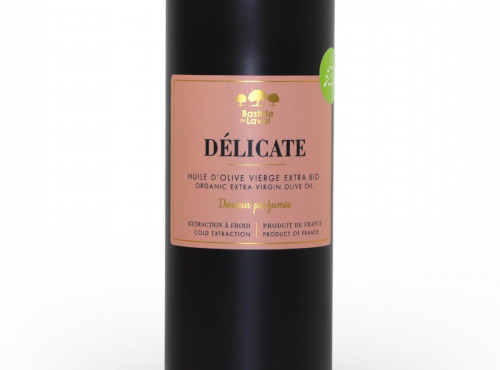 Moulin à huile Bastide du Laval - Huile d'olive Vierge Extra BIO Fruité Mûr Délicate - 50cl Bidon