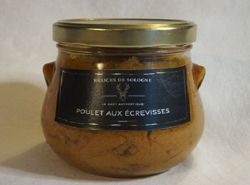 Délices de Sologne - Poulet aux écrevisses 750g