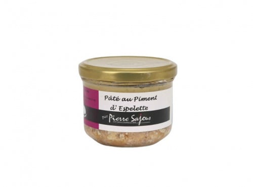 Atelier Pierre Sajous - Pâté au Piment d’Espelette, verrine 180g