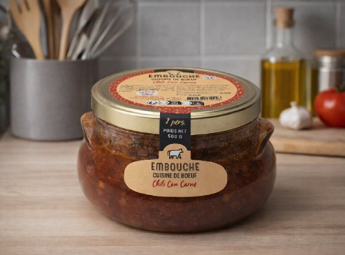 La Maison du Charolais - Chili Con Carné AOP Bœuf de Charolles  500g
