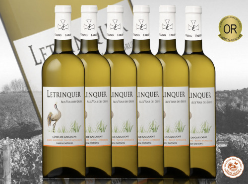 Vignobles Fabien Castaing - Gascogne moelleux Letrinquer Aux Vols des Grues 2024, 6x75cl